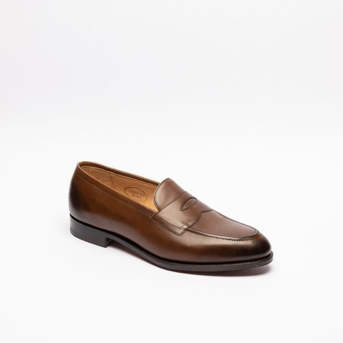 Dark Oak Antique Calf Loafer - Edward Green - Modalova