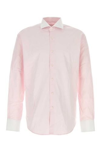 Prada Pastel Pink Poplin Shirt - Prada - Modalova