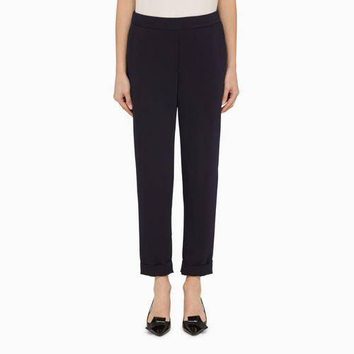 Parosh Ometto Trousers Blue - Parosh - Modalova