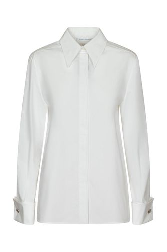 Buttoned Long-sleeved Shirt - Alberta Ferretti - Modalova