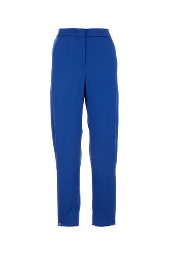 Electric Blue Silk Pant - Giorgio Armani - Modalova