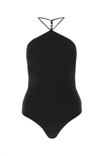 Black Stretch Cashmere Blend Bodysuit - Bottega Veneta - Modalova