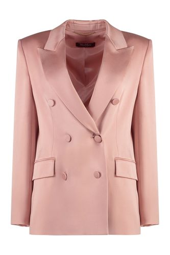 Teiera Double Breasted Blazer - Max Mara Studio - Modalova