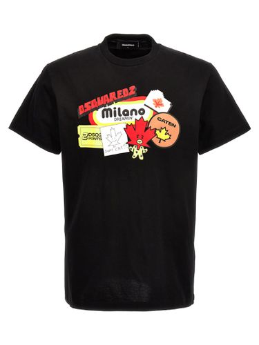 Dsquared2 Printed T-shirt - Dsquared2 - Modalova