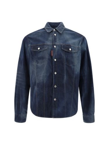 Dsquared2 Denim Shirt - Dsquared2 - Modalova