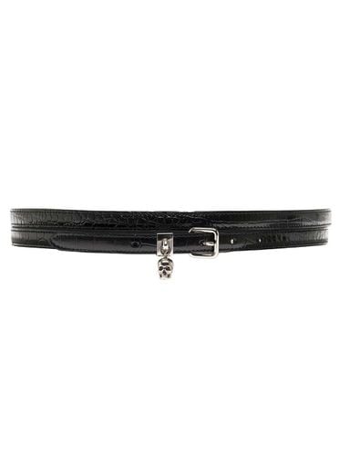 Double Belt With Skull And Floor - Alexander McQueen - Modalova