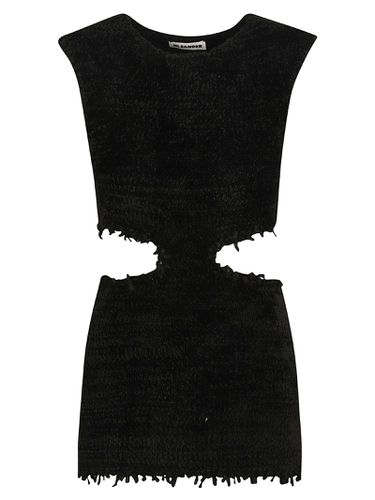 Jil Sander Velvet Knit Top - Jil Sander - Modalova