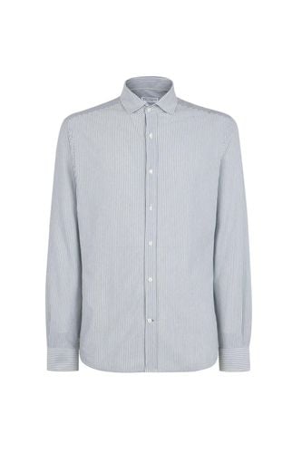 Striped Button-up Shirt - Brunello Cucinelli - Modalova