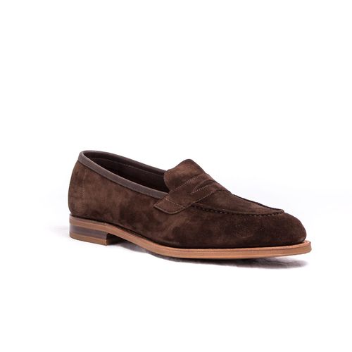 Ventnor Suede E184 Loafer Light Brown Sole - Edward Green - Modalova