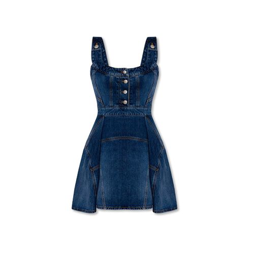 Alexander McQueen Denim Mini Dress - Alexander McQueen - Modalova