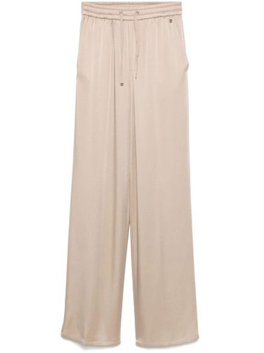 Herno Blush Beige Satin Trousers - Herno - Modalova