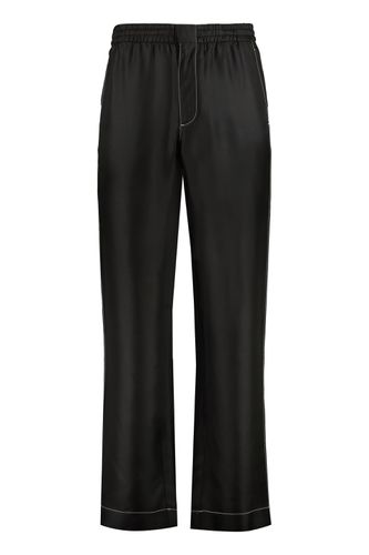 Prada Silk Trousers - Prada - Modalova