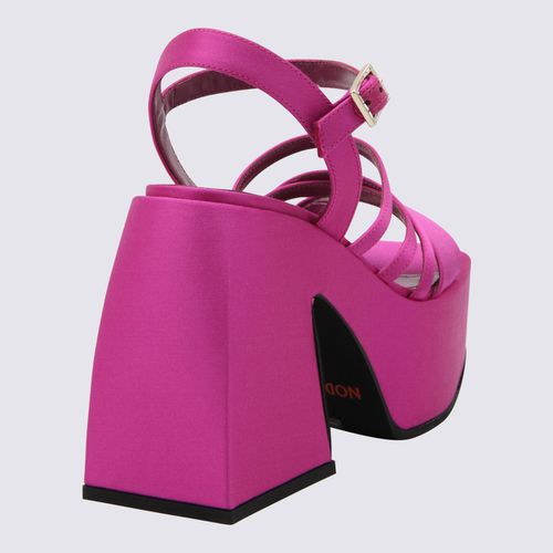 Pink Satin Bulla Chibi Sandals - Nodaleto - Modalova