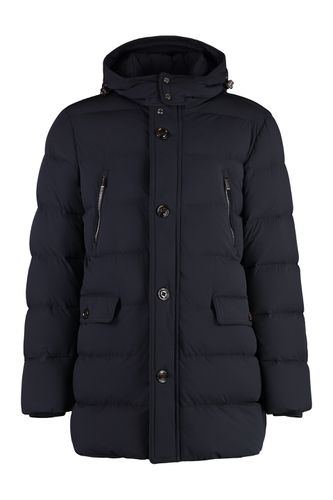 Gorner Hooded Techno Fabric Down Jacket - Moorer - Modalova