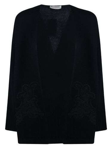 Embroidered Open Cardigan - Ermanno Firenze - Modalova