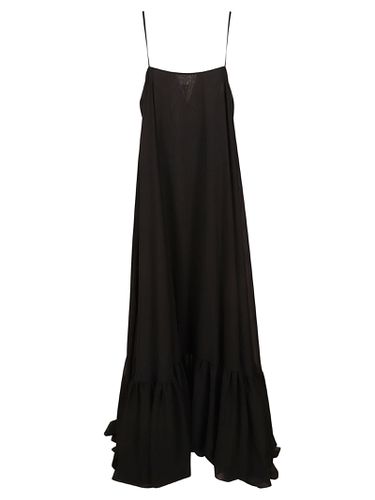 Chiffon Maxi Wide Dress - Rotate by Birger Christensen - Modalova