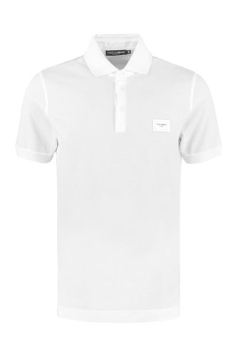 Cotton-piqué Polo Shirt - Dolce & Gabbana - Modalova