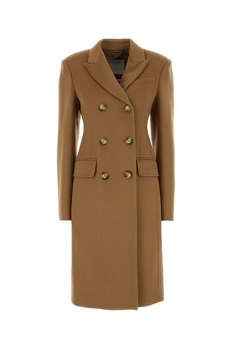 SportMax Camel Wool Morgana Coat - SportMax - Modalova