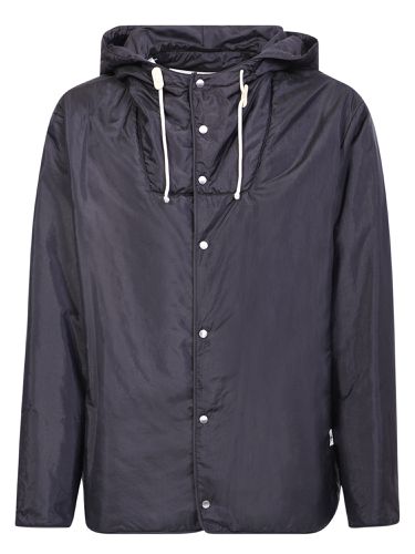 Jil Sander Nylon Dark Blue Parka - Jil Sander - Modalova