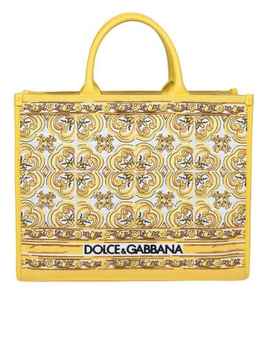 Medium Dg Daily Shopping Bag - Dolce & Gabbana - Modalova