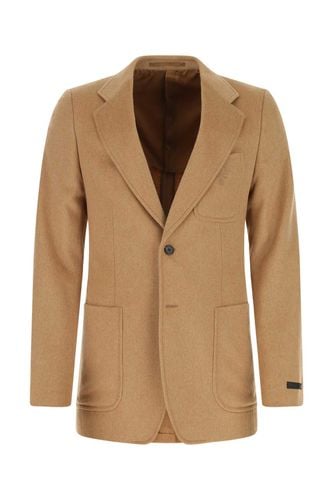 Prada Beige Wool Blazer - Prada - Modalova