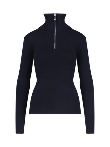 Zip Turtleneck Sweater - Victoria Beckham - Modalova