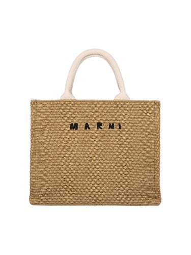 Marni Logo Small Tote Bag - Marni - Modalova