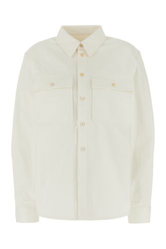 Ivory Denim Oversize Shirt - Jil Sander - Modalova