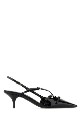 Miu Miu Black Leather Pumps - Miu Miu - Modalova