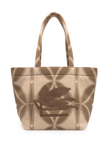 Etro Shopping Bag With Logo - Etro - Modalova