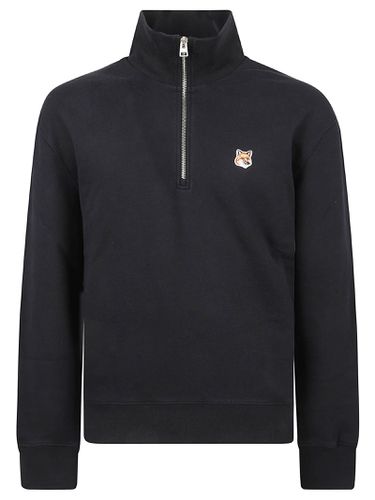 Fox Head Patch Comfort Sweatshirt - Maison Kitsuné - Modalova