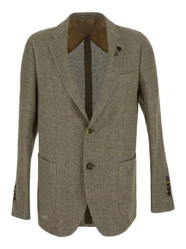 Lardini Gray Single-breasted Blazer - Lardini - Modalova