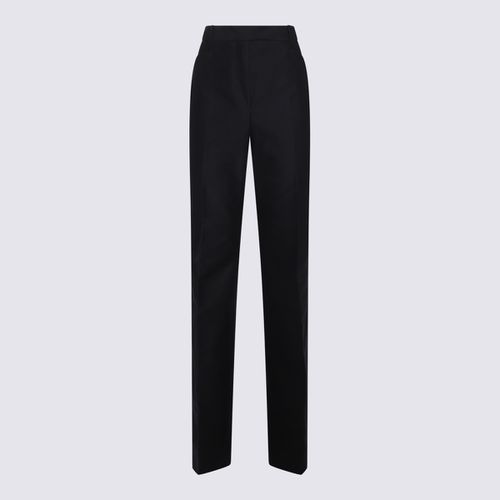 Tom Ford Dark Blue Cotton Pants - Tom Ford - Modalova