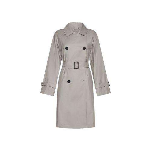 The Cube Blend Cotton Trench Coat - Max Mara The Cube - Modalova