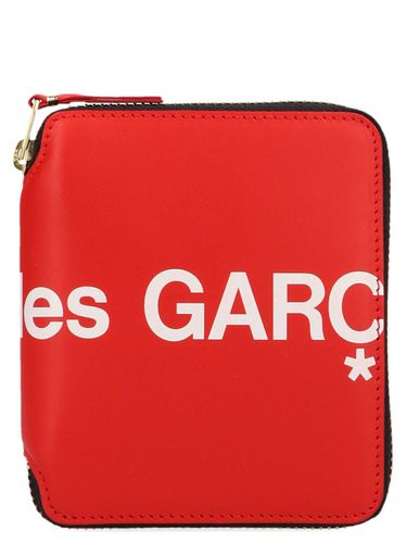 Logo Print Zipped Wallet - Comme des Garçons Shirt Boy - Modalova