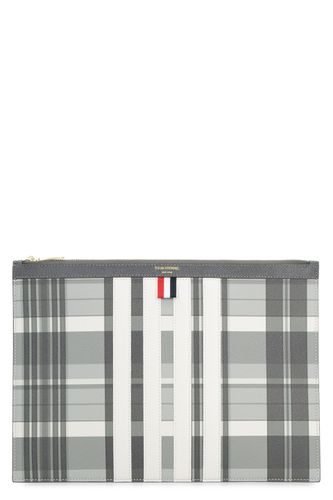 Thom Browne Grainy Leather Pouch - Thom Browne - Modalova