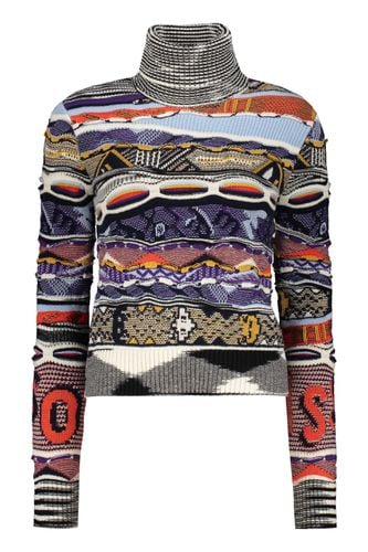 Wool Blend Turtleneck Sweater - Missoni - Modalova