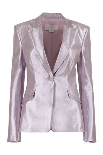 Genny Lurex Cotton Blazer - Genny - Modalova