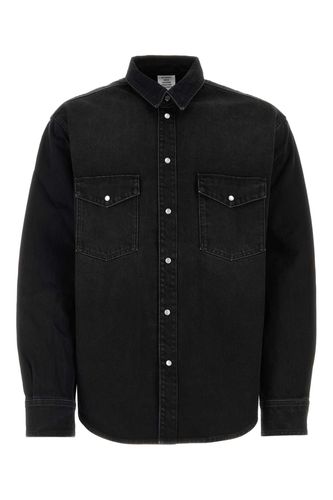 VETEMENTS Black Denim Shirt - VETEMENTS - Modalova