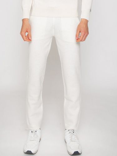 Track Knitted Sweatpants With Pockets - MC2 Saint Barth - Modalova