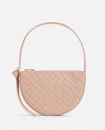 Half Moon Leather Shoulder Bag - Bottega Veneta - Modalova