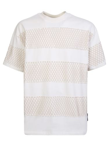 MSGM Net Panels T-shirt - MSGM - Modalova