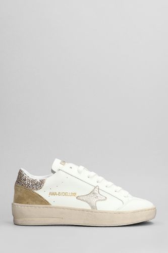 AMA-BRAND Sneakers In White Leather - AMA-BRAND - Modalova