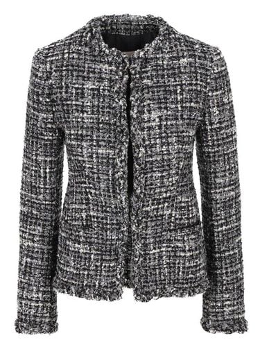 Valentino Crewneck Tweed Jacket - Valentino - Modalova