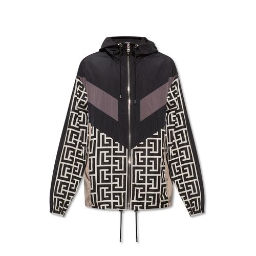 Balmain Nylon Monogram Jacket - Balmain - Modalova