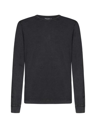 Long-sleeved Jersey T-shirt - Dolce & Gabbana - Modalova