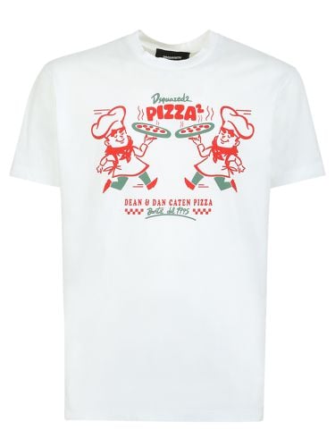 Dsquared2 Pizza Twins T-shirt - Dsquared2 - Modalova