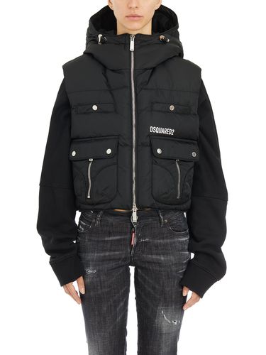 Dsquared2 Logo-printed Padded Gilet - Dsquared2 - Modalova