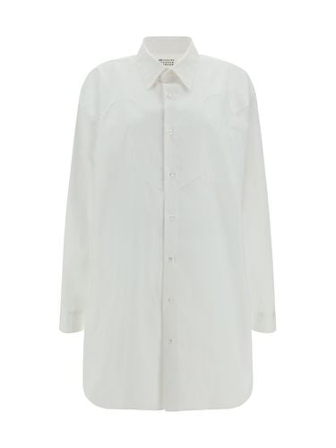 Button-up Mini Shirt Dress - Maison Margiela - Modalova