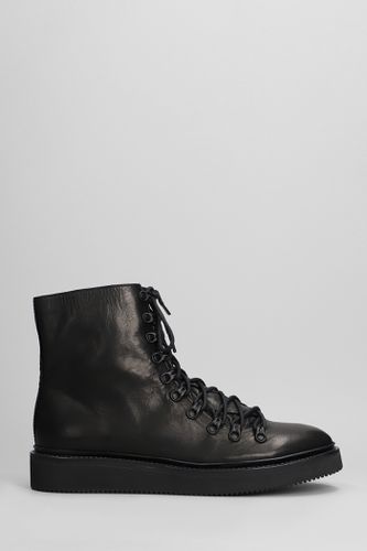 Ankle Boots In Leather - Yohji Yamamoto - Modalova